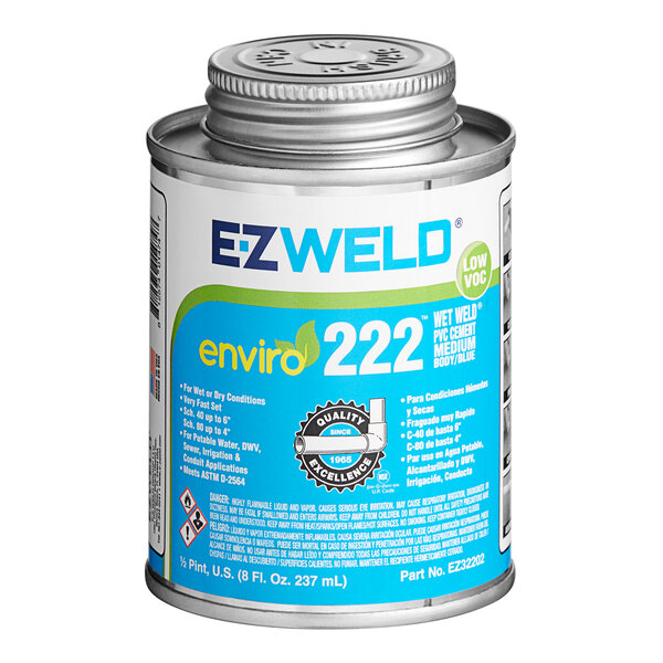 EZweld 222 PVC cement Wet & Dry Pint Coworking Store