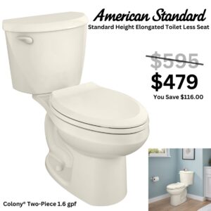 Floor Toilet - Ivory American Standard